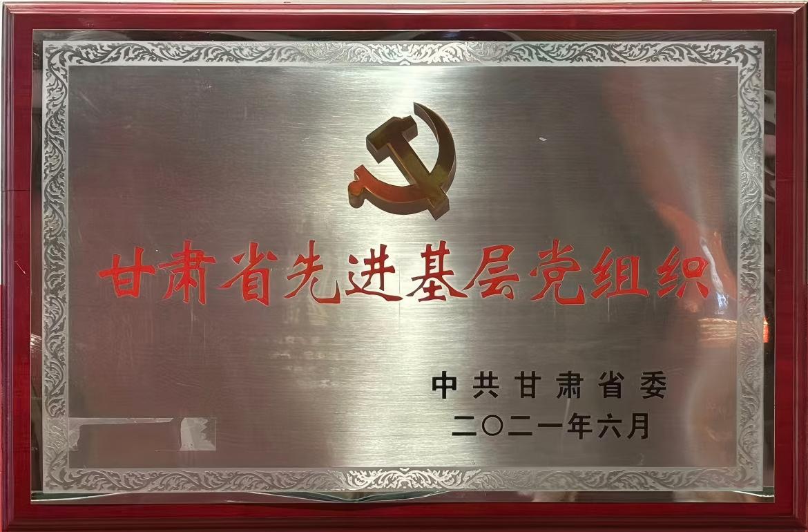 甘肃省先进基层党组织