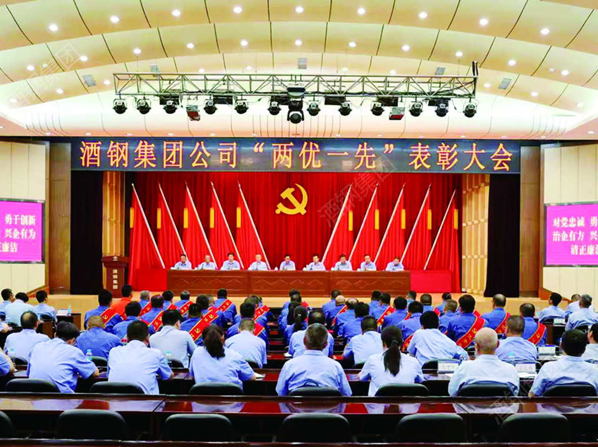 集团公司召开“两优一先”表彰大会